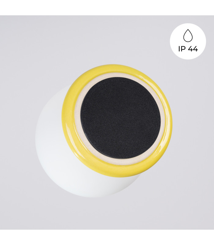 Zori Bathroom Ceiling Light Yellow 1x G9IP44-9