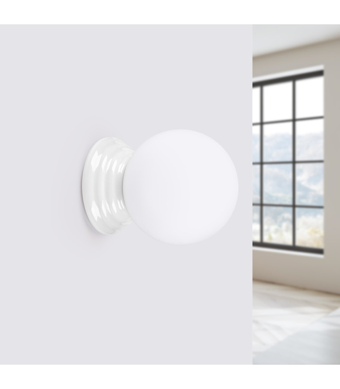 Zori Bathroom Wall Lamp White 1x G9IP44-3