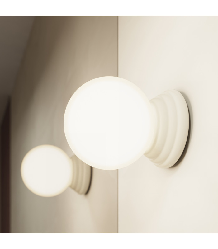 Zori Bathroom Ceiling Light Beige 1x G9IP44-14