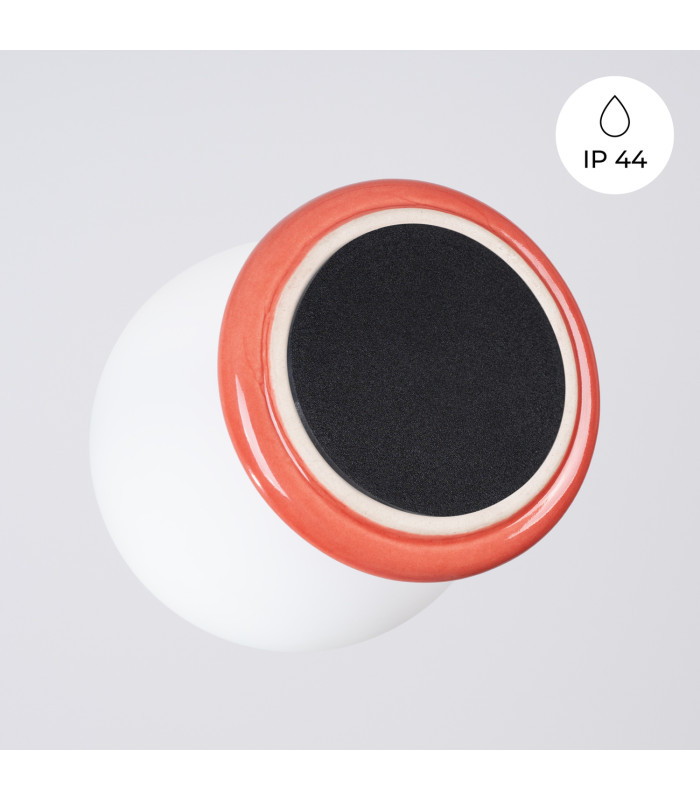 Zori Bathroom Ceiling Light Peach 1x G9IP44-9