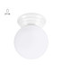 Zori Bathroom Ceiling Light White 1x G9IP44-1