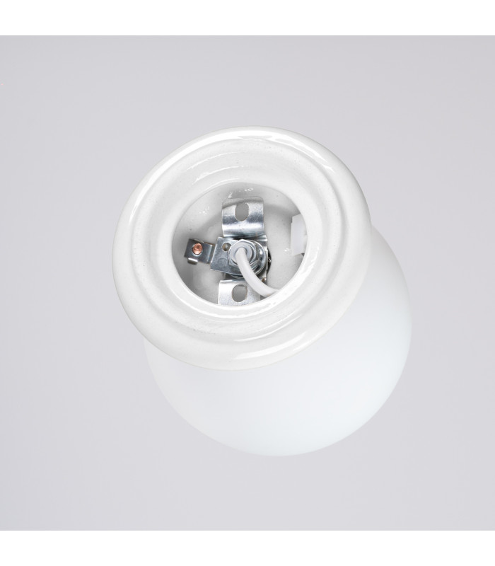 Zori Bathroom Wall Lamp White 1x G9IP44-8