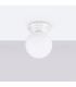 Zori Bathroom Ceiling Light White 1x G9IP44-3