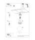Zori Bathroom Ceiling Light White 1x G9IP44-11
