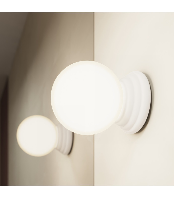 Zori Bathroom Ceiling Light White 1x G9IP44-14