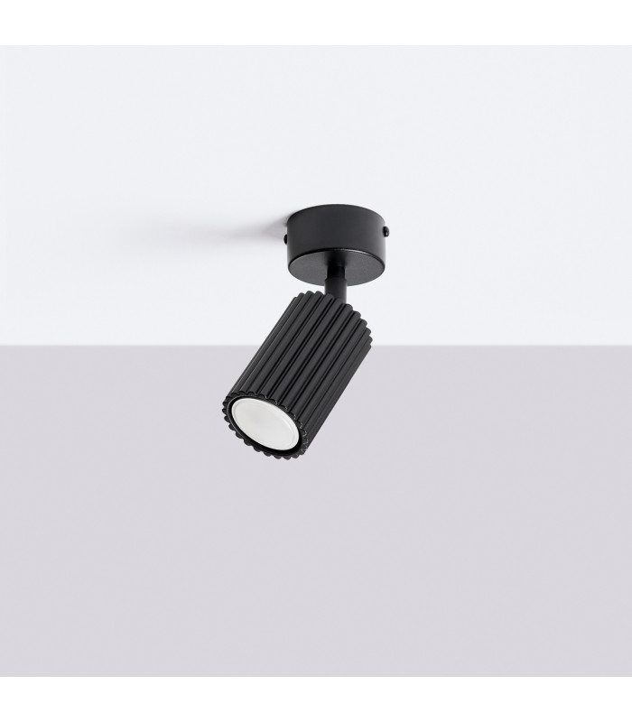 Karbon Single Spotlight Black 1x GU10-2