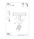 Karbon Single Spotlight White 1x GU10-9