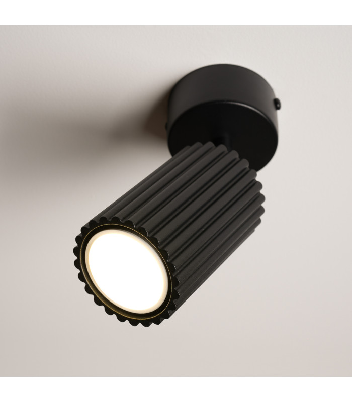 Karbon Single Spotlight Black 1x GU10-4