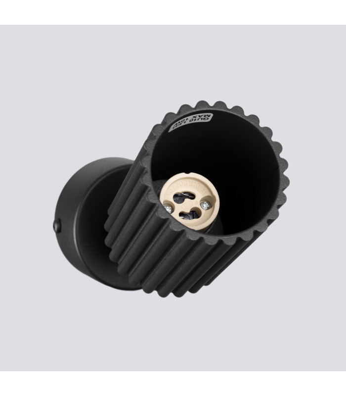 Karbon Single Spotlight Black 1x GU10-6