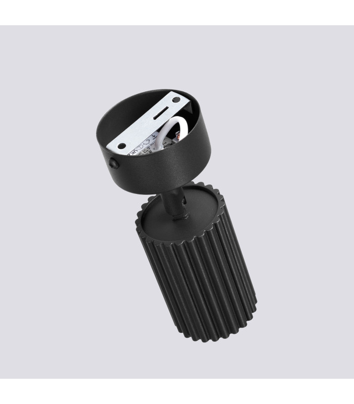 Karbon Single Spotlight Black 1x GU10-7