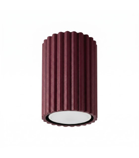 Karbon Surface Mounted Downlight Burgundy 1x GU10-1