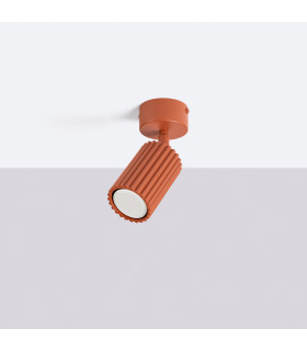 Karbon Single Spotlight Red Ochre 1x GU10-2