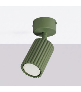 Karbon Single Spotlight Olive Green 1x GU10-2