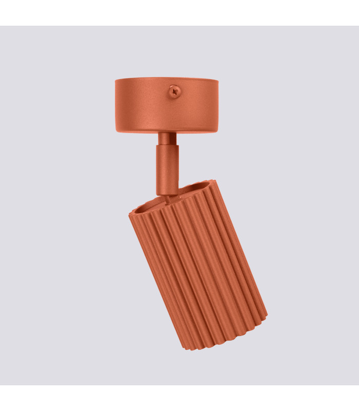 Karbon Single Spotlight Red Ochre 1x GU10-5