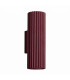 Karbon Up & Down Wall Lamp Burgundy 2x GU10-1