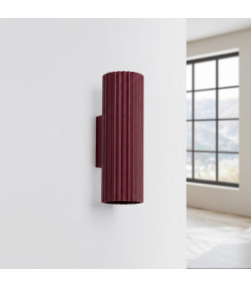 Karbon Up & Down Wall Lamp Burgundy 2x GU10-2