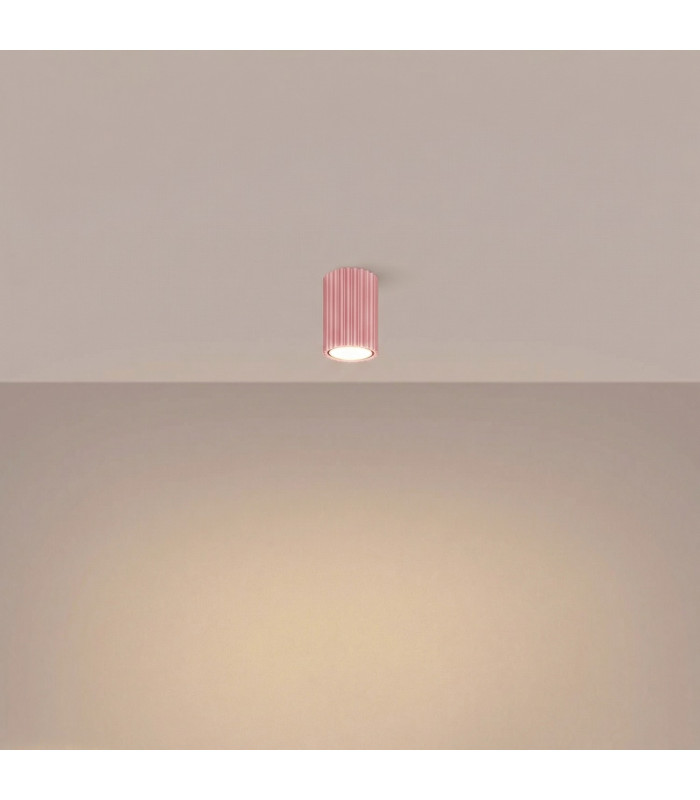 Karbon Surface Mounted Downlight Pink 1x GU10-3