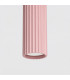 Karbon Slim Pendant Ceiling Light Pink 1x GU10-5