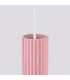 Karbon Slim Pendant Ceiling Light Pink 1x GU10-7