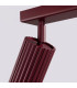 Karbon Ceiling Spotlight Bar Burgundy 4x GU10-8