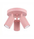 Karbon Ceiling Spotlight Clusters Pink 3x GU10-1