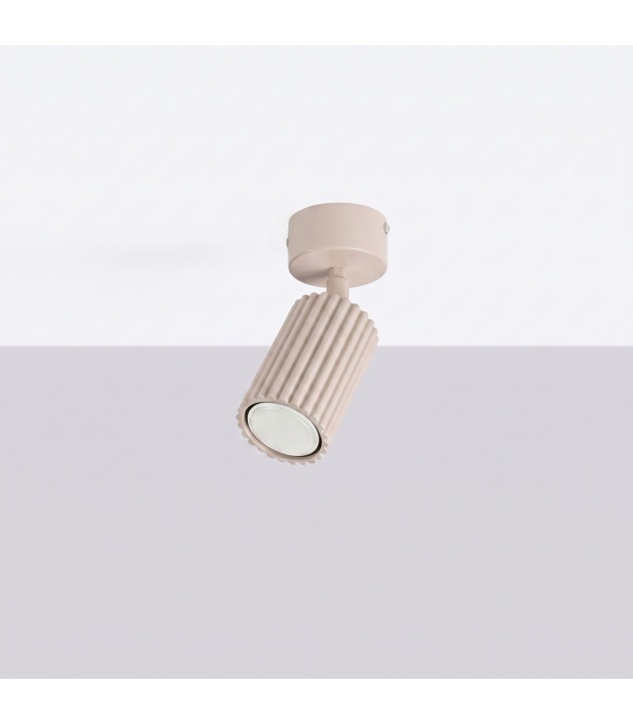 Karbon Ceiling Single Spotlight Taupe 1x GU10-2