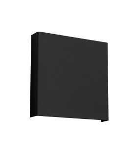 Vanta Flush Wall Lamp Black 2x G9-1