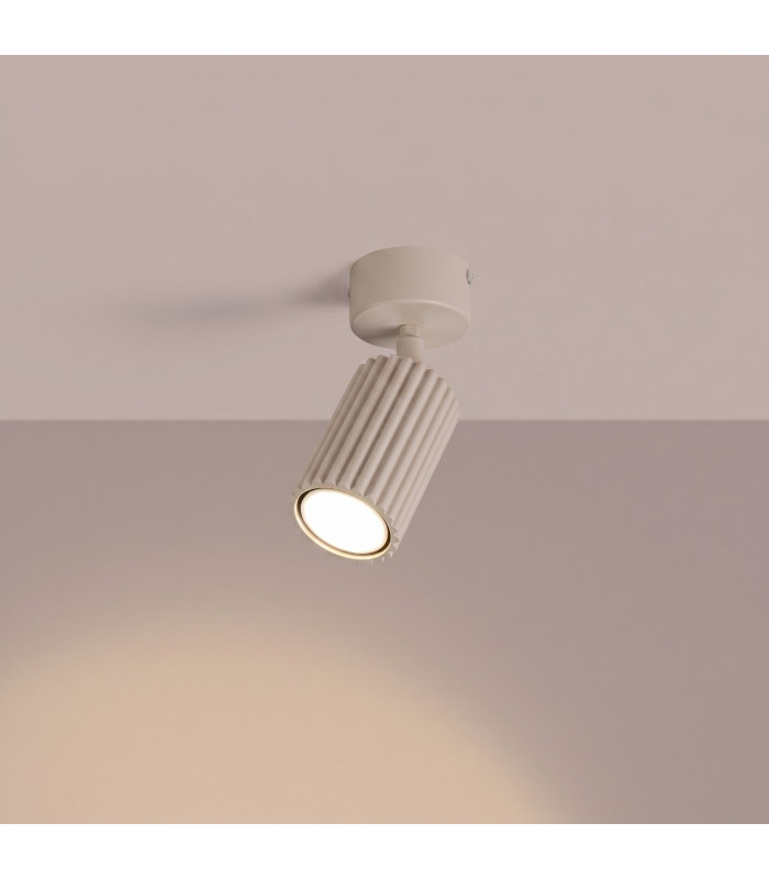 Karbon Ceiling Single Spotlight Taupe 1x GU10-3