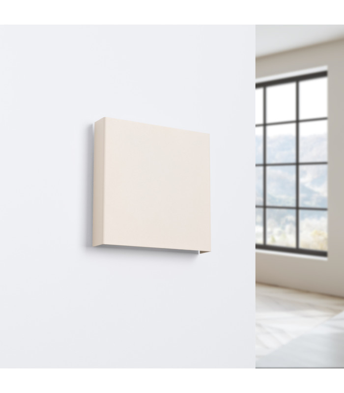Vanta Flush Wall Lamp Beige 2x G9-2