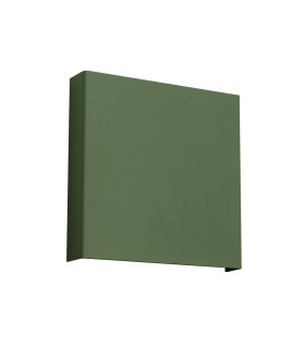 Vanta Flush Wall Lamp Olive Green 2x G9-1