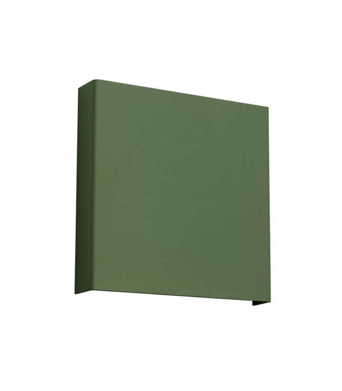 Vanta Flush Wall Lamp Olive Green 2x G9-1