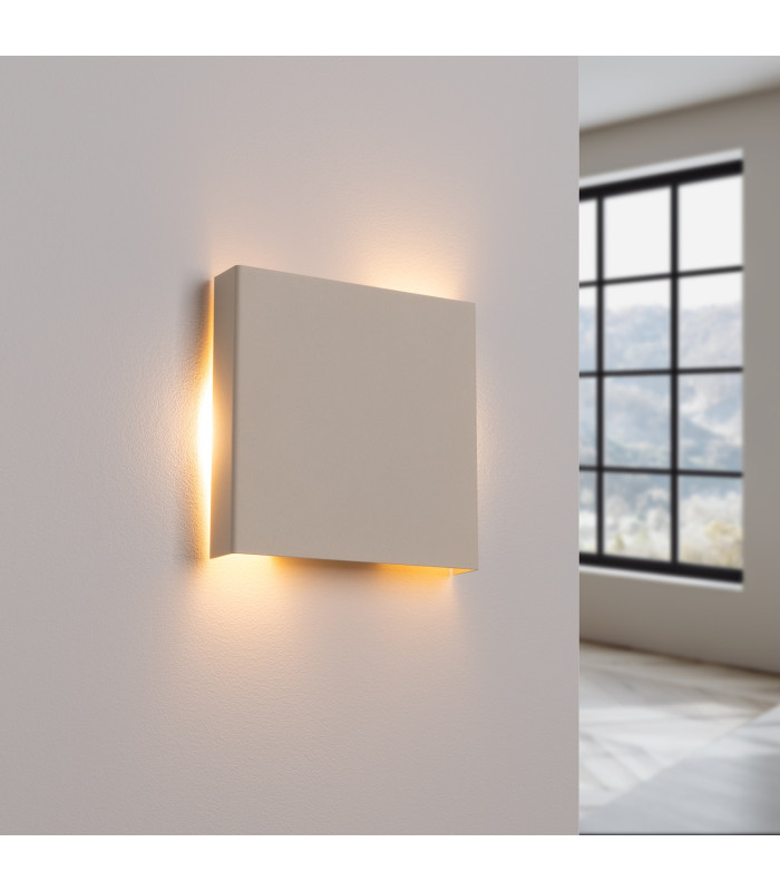 Vanta Flush Wall Lamp Beige 2x G9-3