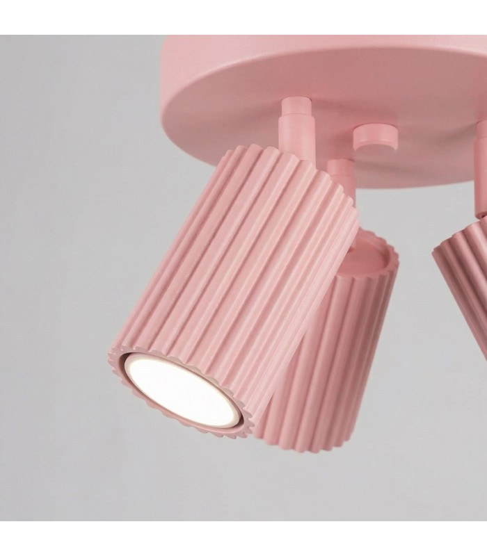 Karbon Ceiling Spotlight Clusters Pink 3x GU10-6