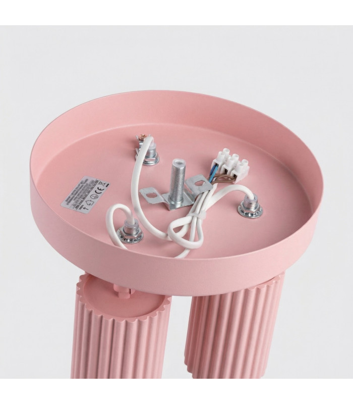 Karbon Ceiling Spotlight Clusters Pink 3x GU10-7