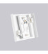 Vanta Flush Wall Lamp White 2x G9-7