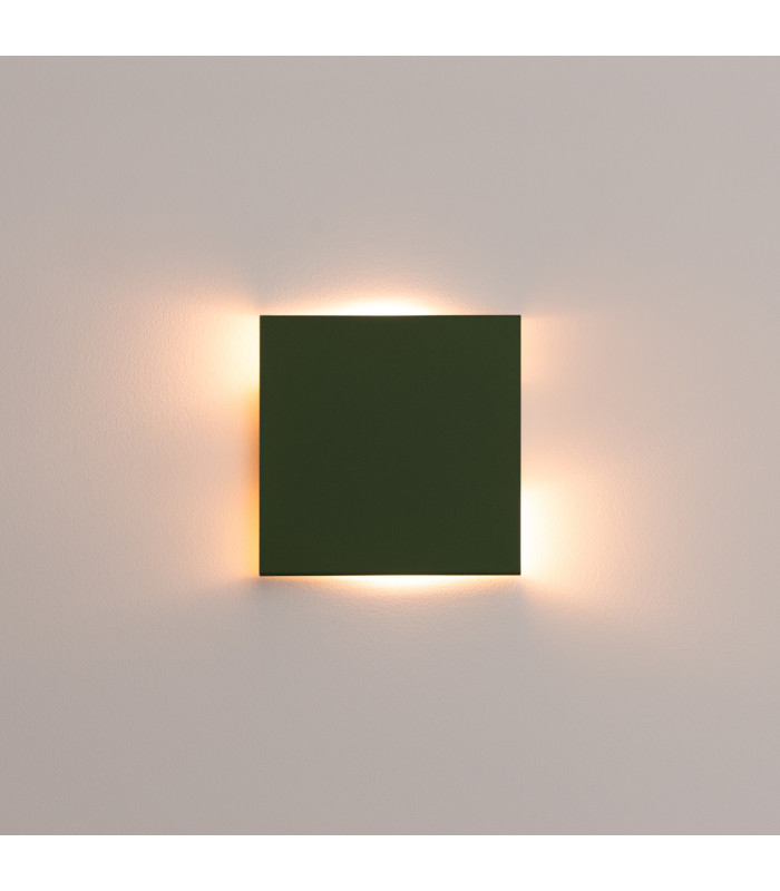 Vanta Flush Wall Lamp Olive Green 2x G9-6