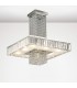 Semi Flush Ceiling 8 Light Polished Chrome, Crystal - 2