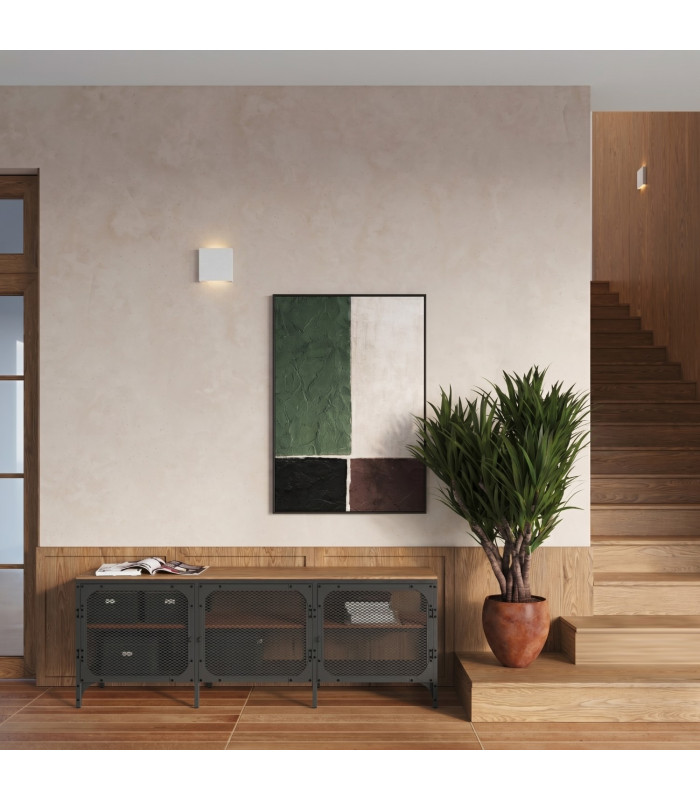 Vanta Flush Wall Lamp White 2x G9-10