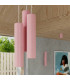 Karbon Up & Down Wall Lamp Pink 2x GU10-11