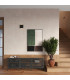 Vanta Flush Wall Lamp Black 2x G9-10