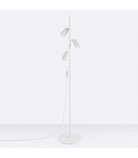 Karbon Multi Arm Floor Lamp White 3x GU10-2