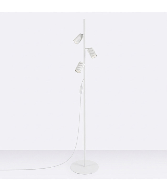 Karbon Multi Arm Floor Lamp White 3x GU10-2