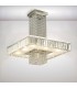 Semi Flush Ceiling 8 Light Polished Chrome, Crystal - 4
