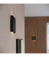 Vanta Flush Wall Lamp Black 2x G9-12