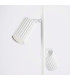 Karbon Multi Arm Floor Lamp White 3x GU10-5