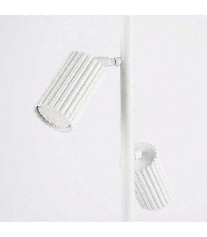 Karbon Multi Arm Floor Lamp White 3x GU10-5