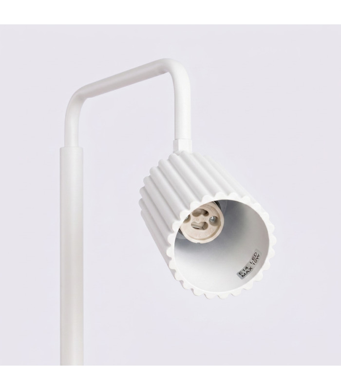 Karbon Task Floor Lamp White 1x GU10-7