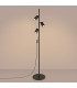 Karbon Multi Arm Floor Lamp Black 3x GU10-3