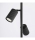Karbon Multi Arm Floor Lamp Black 3x GU10-5