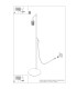 Karbon Task Floor Lamp White 1x GU10-10